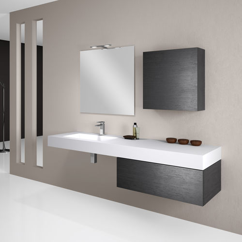 Mobile basso da bagno - IGUAZU: 180 - PROGETTOBAGNO - da parete