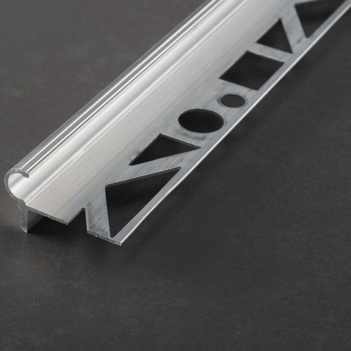Profilo per gradini in alluminio - PROBASIC FLORENTINER series - PROLINE - in acciaio inossidabile / in PVC / antiscivolo
