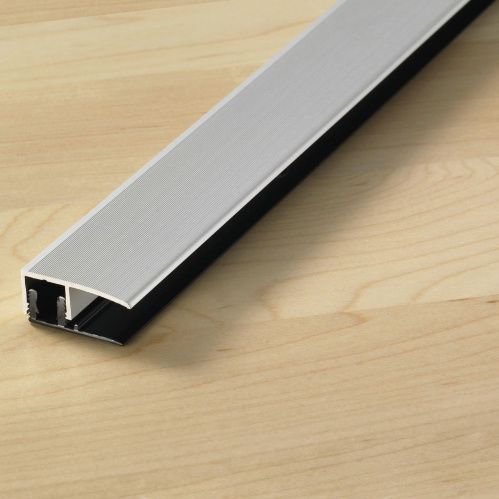 Profilo di finitura in alluminio anodizzato - PROCOVERclip Universal - PROLINE - per piastrelle / dritto