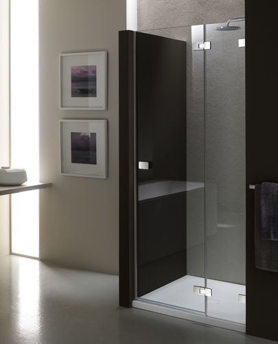 Box doccia in vetro - XN-2 - PROVEX - in alluminio / con sportello battente / rettangolare