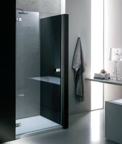Box doccia in vetro - XN + XB - PROVEX - in alluminio / con sportello battente / rettangolare