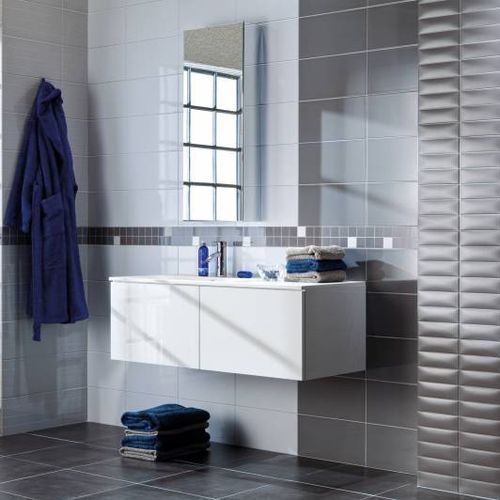 Piastrella in ceramica - CONCEPT PLUS - RAKO CERAMICS - levigata / a rilievo / da interno