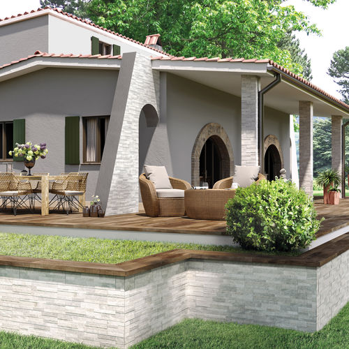Piastrella in gres porcellanato - J87439 - Ceramica Rondine - opaca / 3D / da esterno