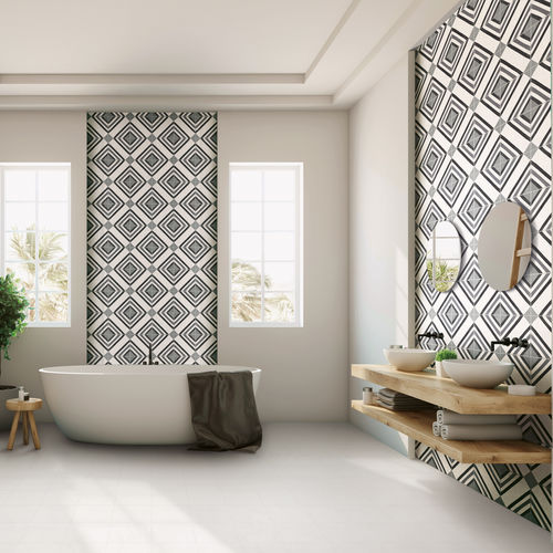 Piastrella in gres porcellanato - DARK - Ceramica Rondine - strutturata / da interno / da bagno