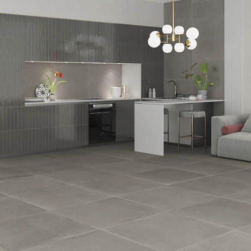 Piastrella in gres porcellanato - TAUPE - Ceramica Rondine - levigata / strutturata / da interno