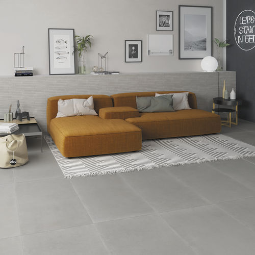 Piastrella in gres porcellanato - LIGHT - Ceramica Rondine - levigata / strutturata / da interno