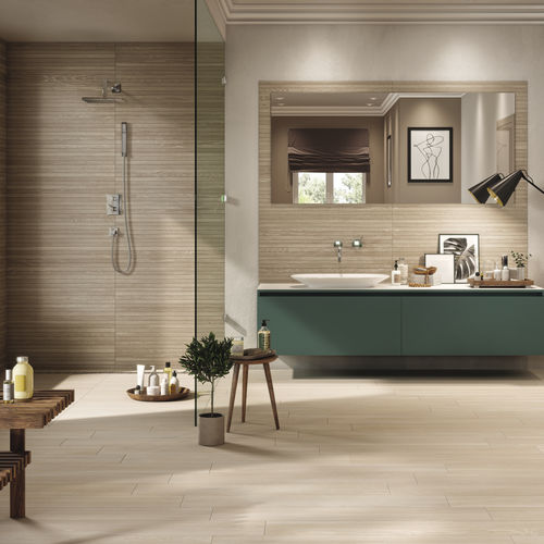 Piastrella in gres porcellanato -  IVORY - Ceramica Rondine - levigata / strutturata / da interno