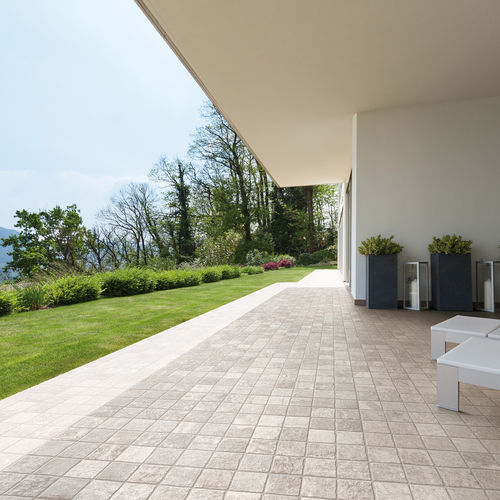 Piastrella in gres porcellanato - MANDORLA - Ceramica Rondine - strutturata / da esterno / da sala