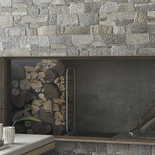 Piastrella in gres porcellanato - MULTICOLOR - Ceramica Rondine - 3D / da interno / da esterno