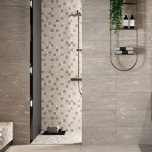 Piastrella in gres porcellanato - Ceramica Rondine - opaca / da interno / da esterno