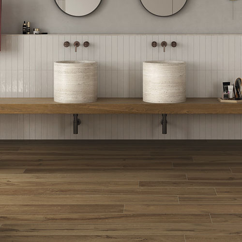 Piastrella in gres porcellanato - NUT - Ceramica Rondine - finitura naturale / da interno / da bagno