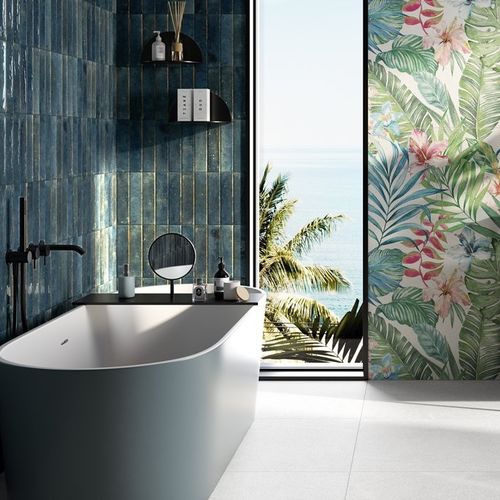 Piastrella in gres porcellanato - J89760 - Ceramica Rondine - levigata / finitura pietra / da interno