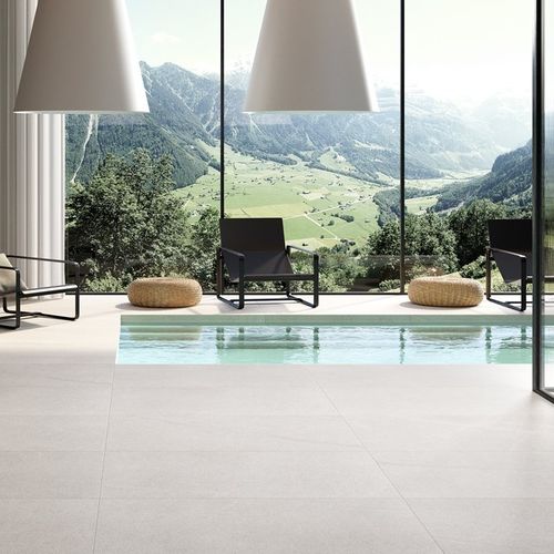 Piastrella in gres porcellanato - LIGHT - Ceramica Rondine - levigata / da interno / da esterno