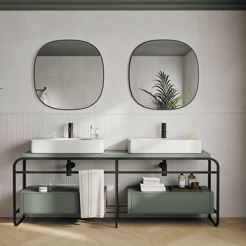 Piastrella in gres porcellanato - LUDO NOVA  - Ceramica Rondine - opaca / da interno / da bagno