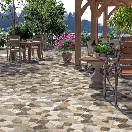 Piastrella in gres porcellanato - AVANOS  - SERAMIKSAN - opaca / da interno / da esterno