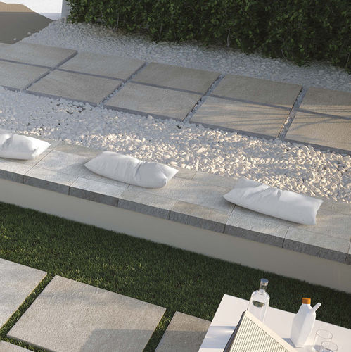 Pavé in gres porcellanato - QUARZ - SICHENIA GRUPPO CERAMICHE - da esterno