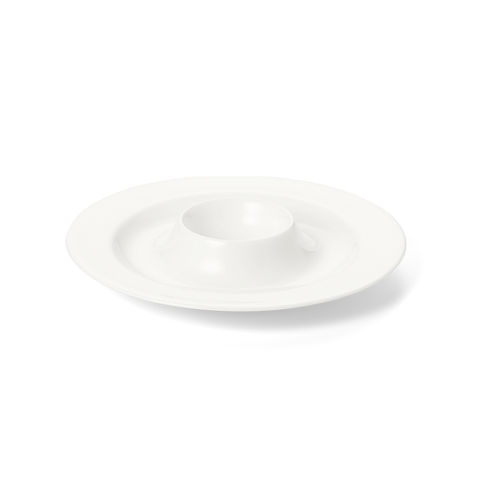 4 Portauovo In Ceramica Bianchi - Per Uova Sode, Da Frigorifero, Forno E Microonde - Foto 5