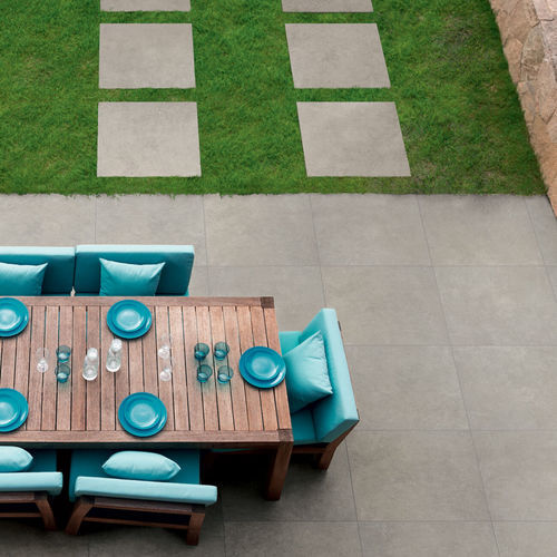 Piastrella in gres porcellanato - BLOK OUT - SIMA CERAMICHE - liscia / da esterno / da giardino