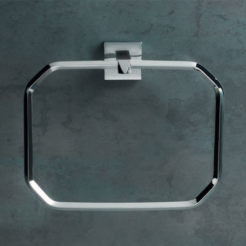Portasalviette ad anello - DV 07 - STILHAUS - da parete / in ottone / bianco