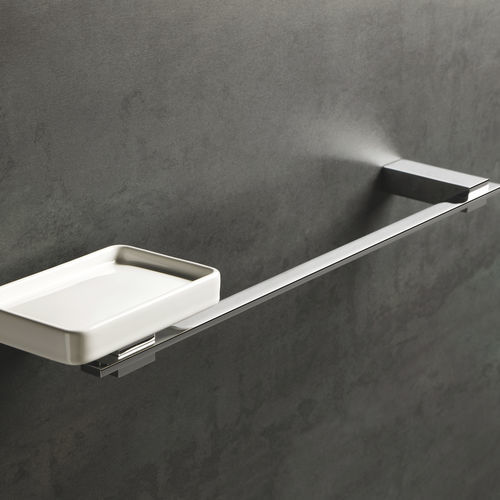 Portasalviette a 1 barra - GE 69 - STILHAUS - da parete / in ottone / con portasapone