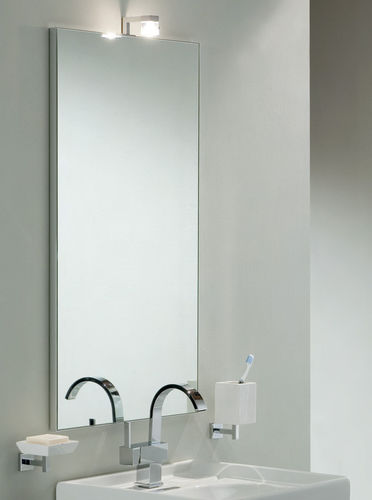 Specchio da bagno a muro - 678 - STILHAUS - contemporaneo / rettangolare / in metallo cromato