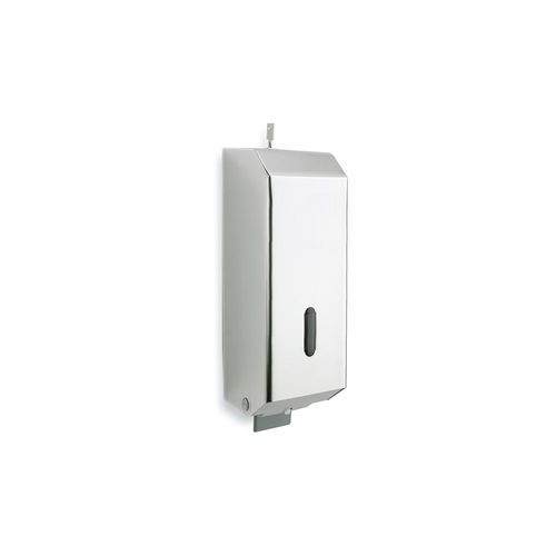 Distributore di sapone professionale - 495 - STILHAUS - da parete / in acciaio inossidabile / manuale