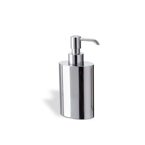 Distributore di sapone professionale - 919 - STILHAUS - da appoggio / in metallo cromato / manuale