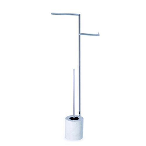 Portascopino per WC in ottone - 1241 - STILHAUS - in marmo / da appoggio / multifunzione
