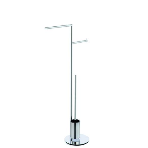 Scopino per WC in ottone - 1248 - STILHAUS - a pavimento / multifunzione / con portasalviette