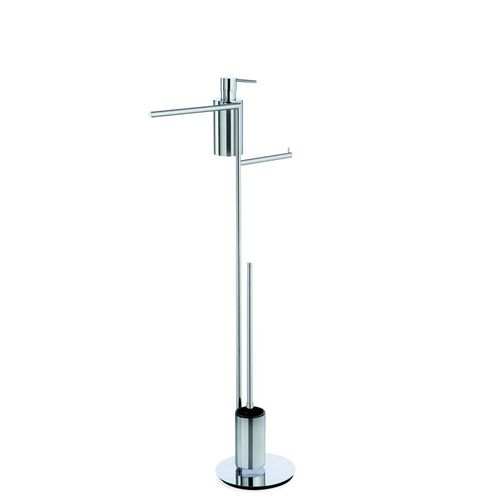 Scopino per WC in ottone - 1250 - STILHAUS - a pavimento / multifunzione / con portasalviette