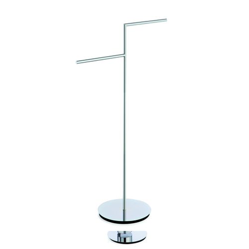 Portasalviette a 2 barre - 1251 - STILHAUS - da terra / in ottone
