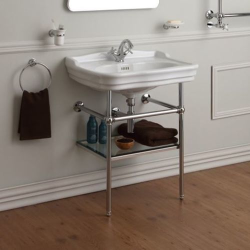 Lavabo sospeso - 1050 - STILHAUS - in ceramica / rettangolare / 1 foro