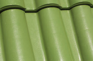 Tegola portoghese - 160G98 - Tognana industrie e fornaci - in terracotta / verde