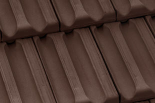 Tegola marsigliese - 155I97 - Tognana industrie e fornaci - in terracotta / marrone