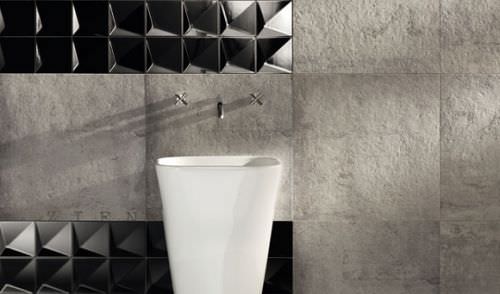 Piastrella in ceramica - BERLIN TEGEL: OXFORD - TUBADZIN - lucida / da interno / da bagno