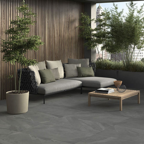 Piastrella in ceramica - BRAZILIAN SLATE 2THICK - UNICOM-STARKER - levigata / da interno / da esterno
