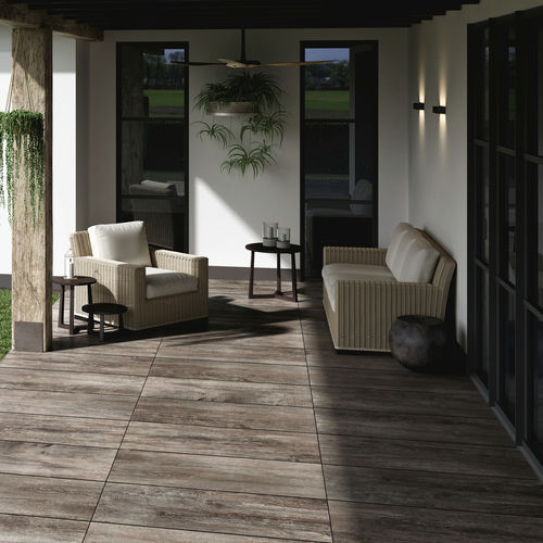 Piastrella in ceramica - CABANE 2THICK - UNICOM-STARKER - levigata / da esterno / da giardino