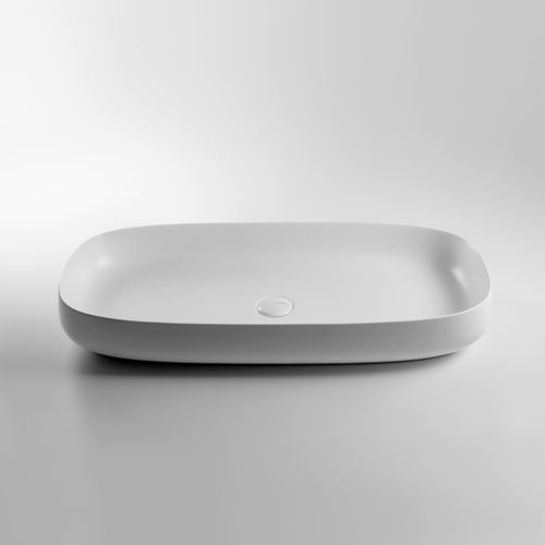 Lavabo da appoggio - SEED H13 - VALDAMA - in ceramica / contemporaneo