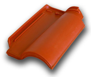 Tegola portoghese - ENGOBE - VE-VA - in terracotta