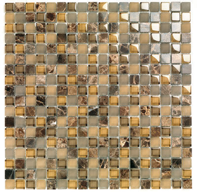 Mosaico in vetro - PURE &amp; NATURAL : 07200006 - VITREX - da interno / da parete / da pavimento