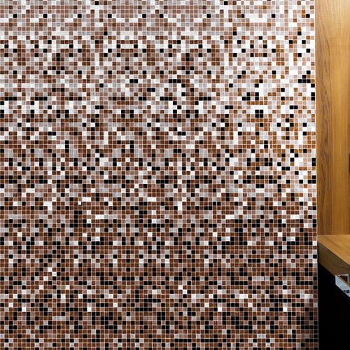 Piastrella aspetto mosaico - D&Eacute;GRAD&Eacute; : 08200003 - VITREX - in vetro / da interno / da parete
