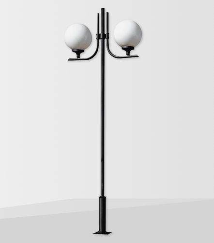 Palo di illuminazione - TELESCÓPICA con BRAZOS - Refs.565-570 - MAYJA,S.L. - in acciaio