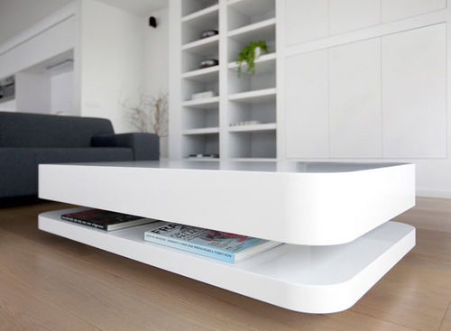 Tavolino basso contemporaneo - RKNL20 - Odesi. Dutch Design Online - in legno / in legno laccato / rettangolare