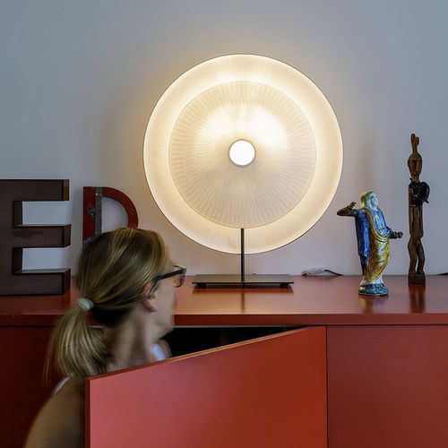 Lampada da tavolo - DIVA - CÉLINE WRIGHT  - in carta giapponese / contemporanea / con cavo