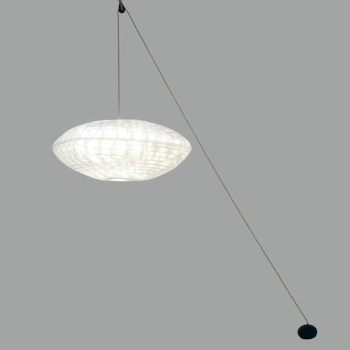 Lampada a sospensione - CUMULUS  - CÉLINE WRIGHT  - in metallo / in carta giapponese / contemporanea