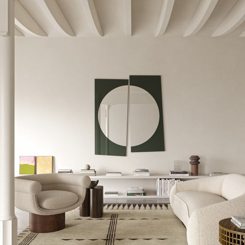 Specchio a muro - Noren - DEKNUDT MIRRORS  - per hotel / per ristorante / per cucina professionale