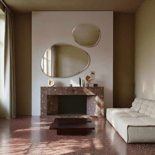 Specchio a muro - PURE L - DEKNUDT MIRRORS  - sospeso / per uso domestico / contract