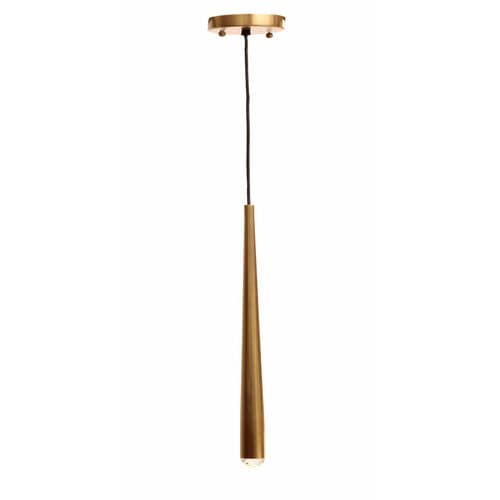 Lampada a sospensione - DIAMOND - GONG - in ottone / in vetro / contemporanea