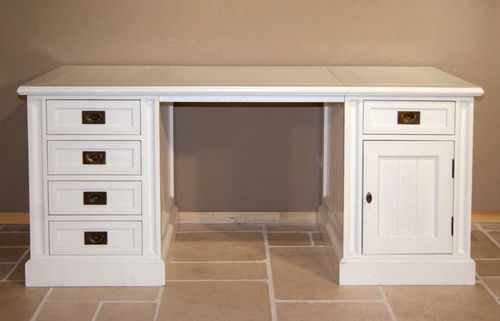 Scrivania classica - CAMBRIDGE - HAZENKAMP FURNITURES BV - in legno / con base in pannelli