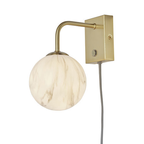 Applique contemporanea - CARRARA/W12/GO  - it's about RoMi - da interno / in vetro / in ferro